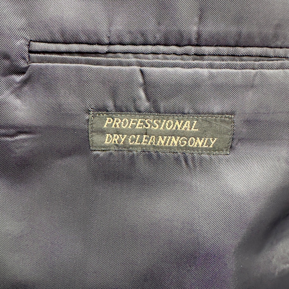Jones New York Vintage‎ Blazer Mens Size 50L Gray Wool Cashmere Formal Classic - Picture 5 of 12